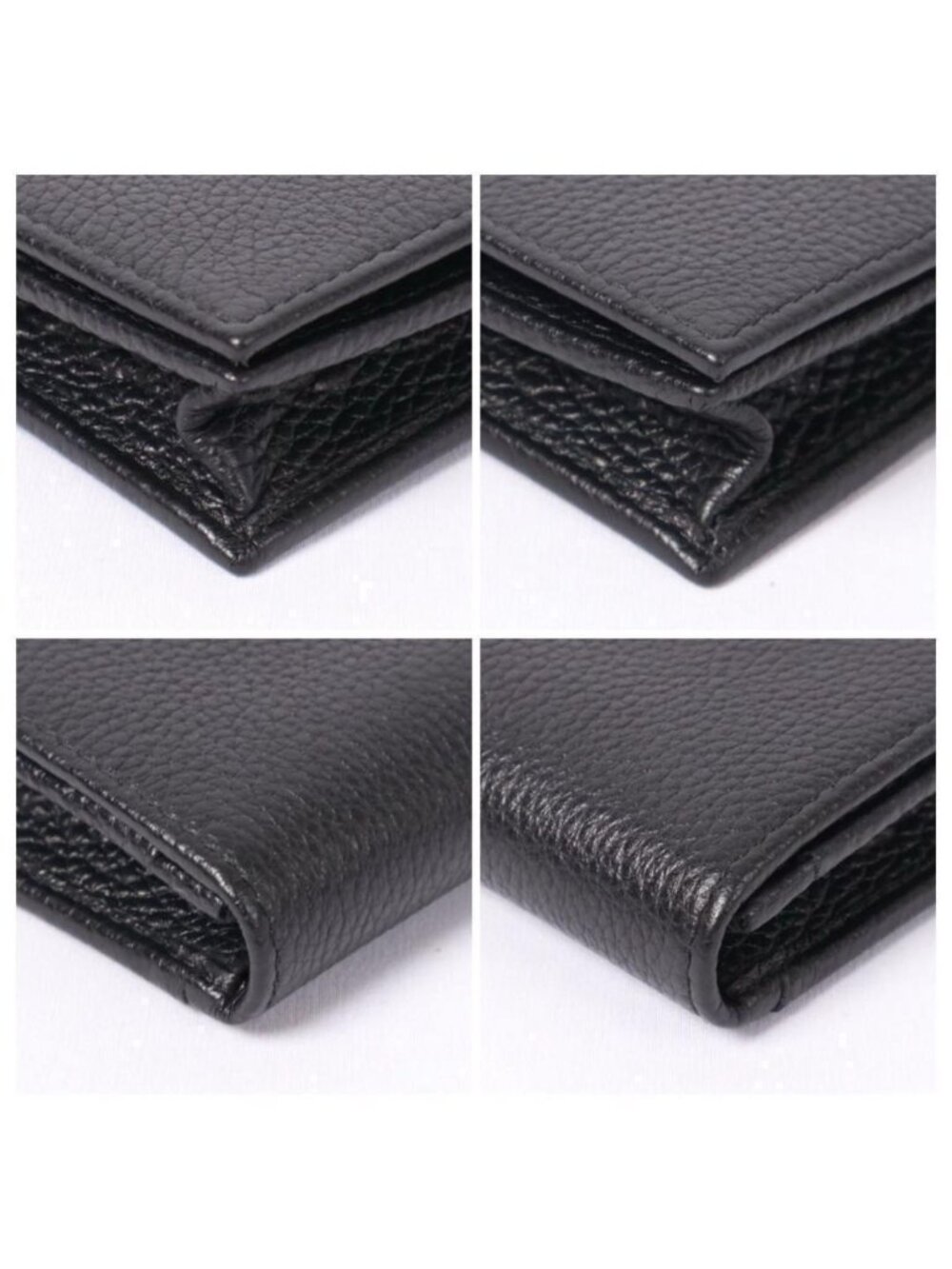 Prada Card Case Metal Logo Black Business Holder - Picture 8 of 10